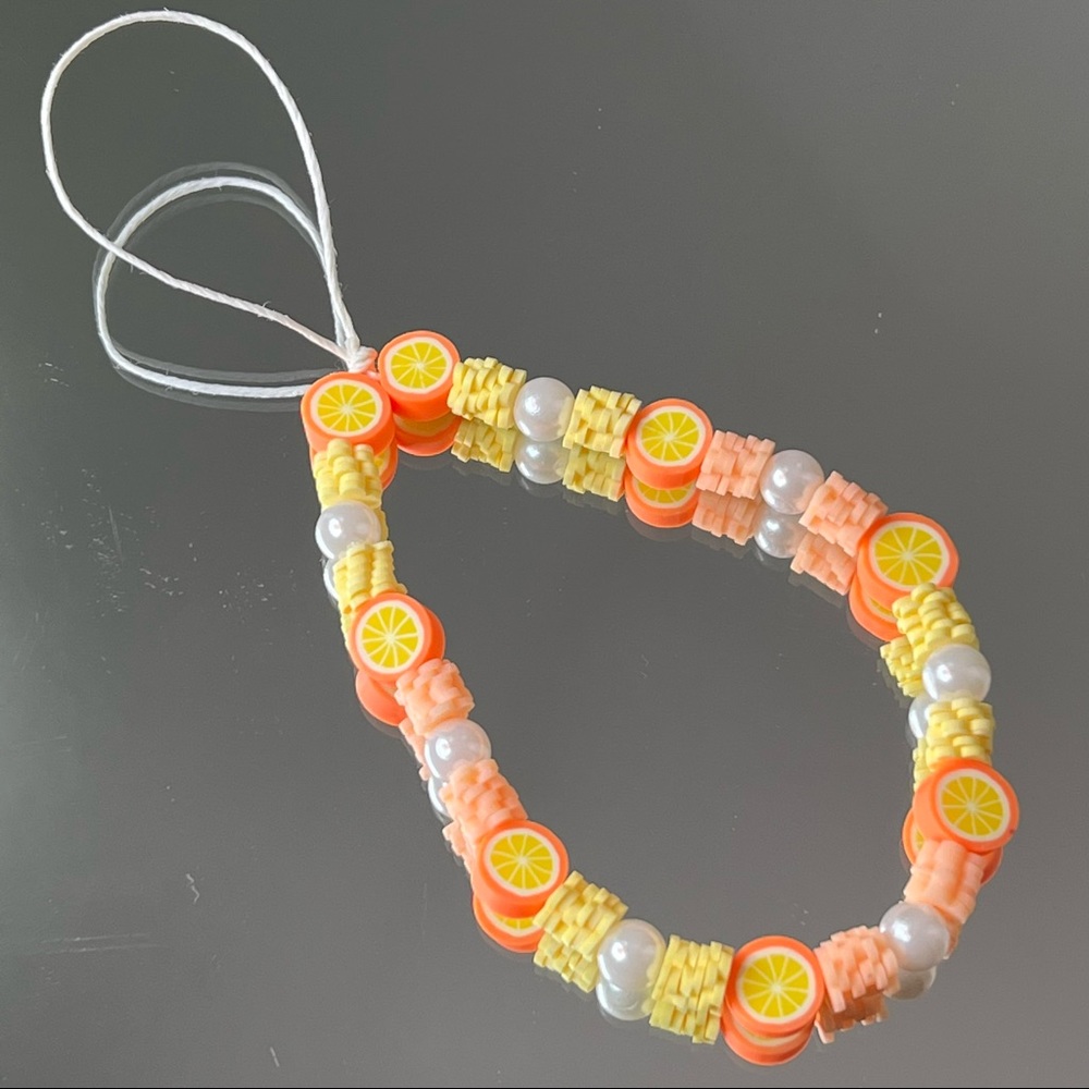 ✨Orange/Yellow Phone Charm✨